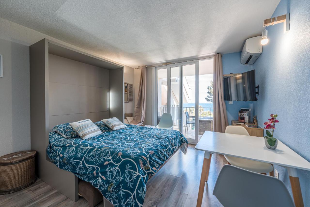Studio *** "Thalabanyuls" - Vue Mer - Balcon Ngoại thất bức ảnh