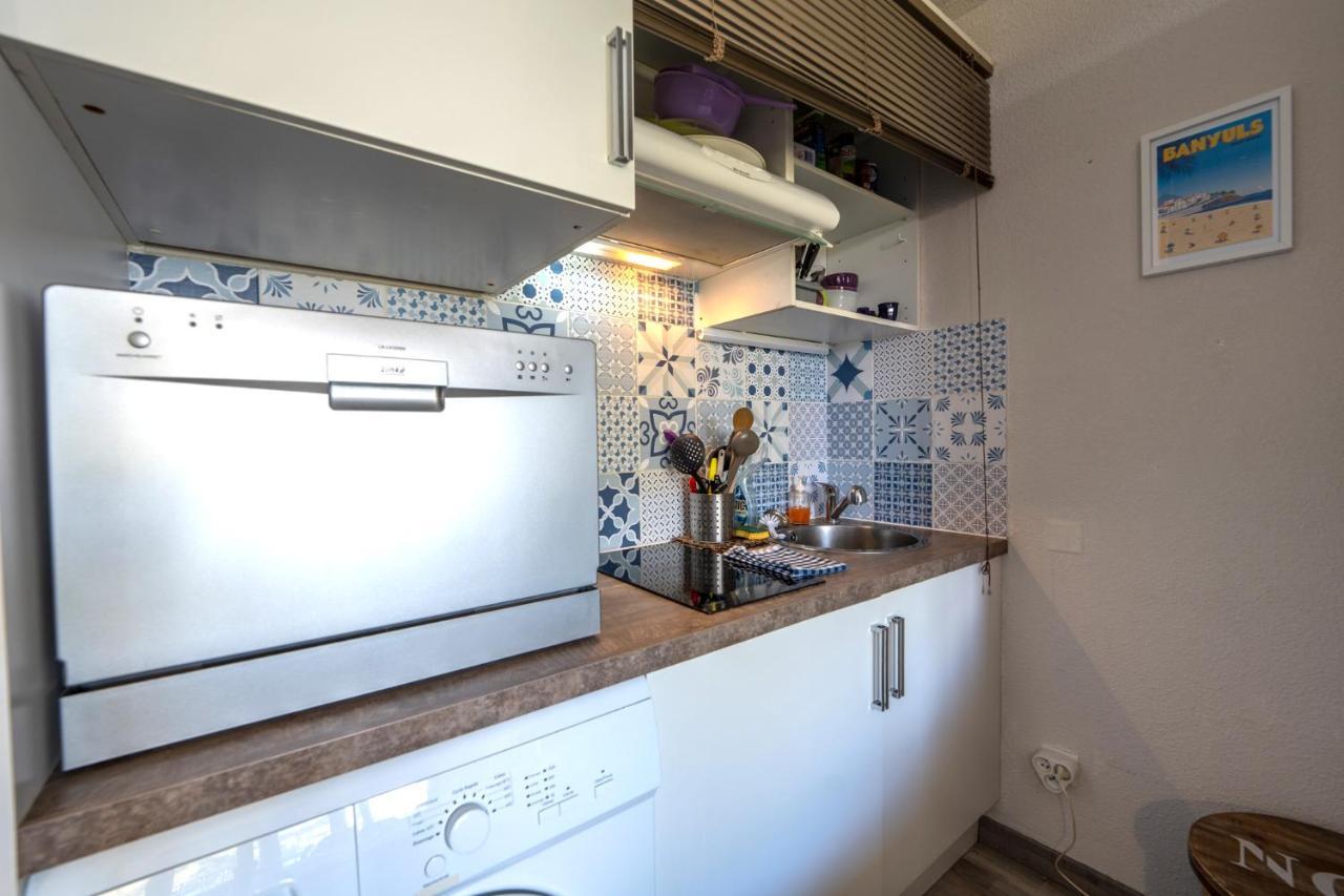 Studio *** "Thalabanyuls" - Vue Mer - Balcon Ngoại thất bức ảnh